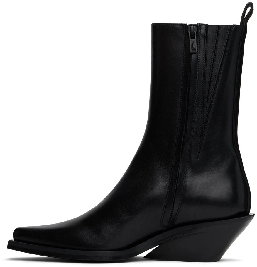ANN DEMEULEMEESTER Black Vesper Boots 3
