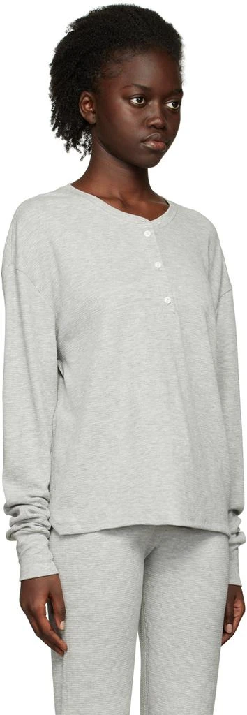 ÉTERNE Gray Thermal Henley 2