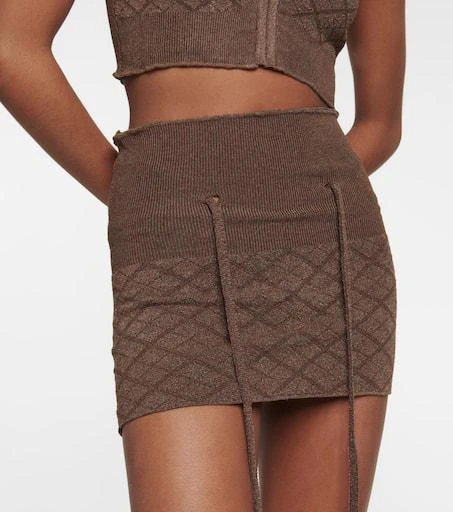 KNWLS Cali knit miniskirt 5