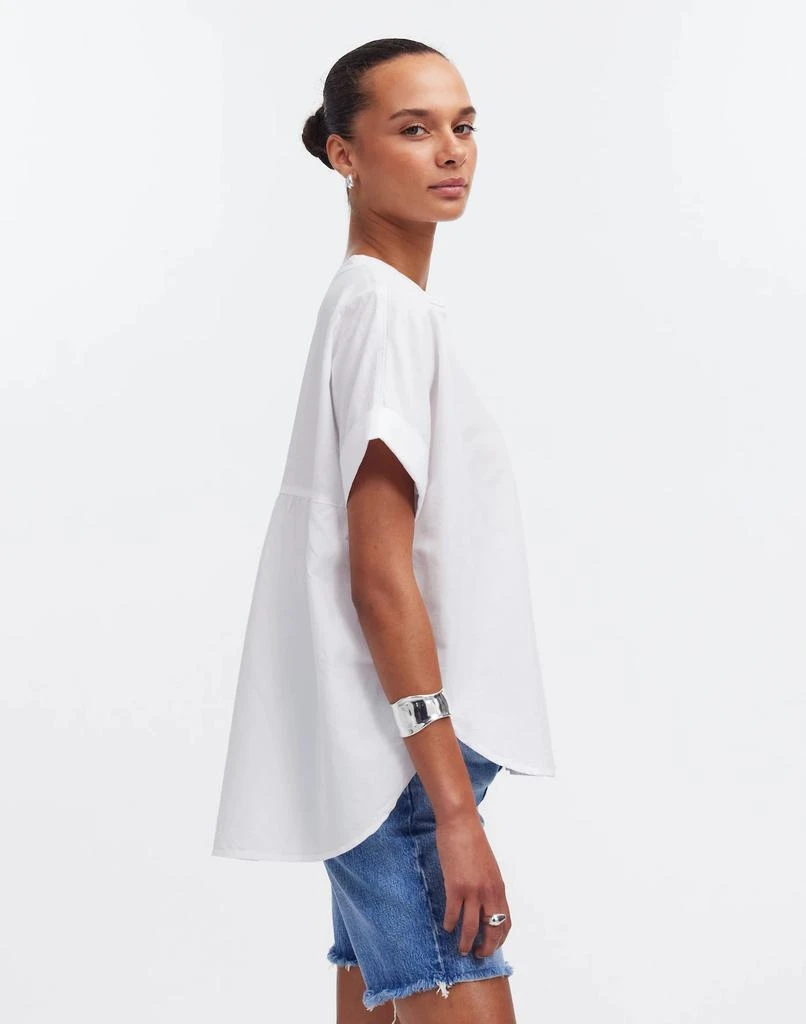Madewell Lakeline Popover Shirttail Top 3