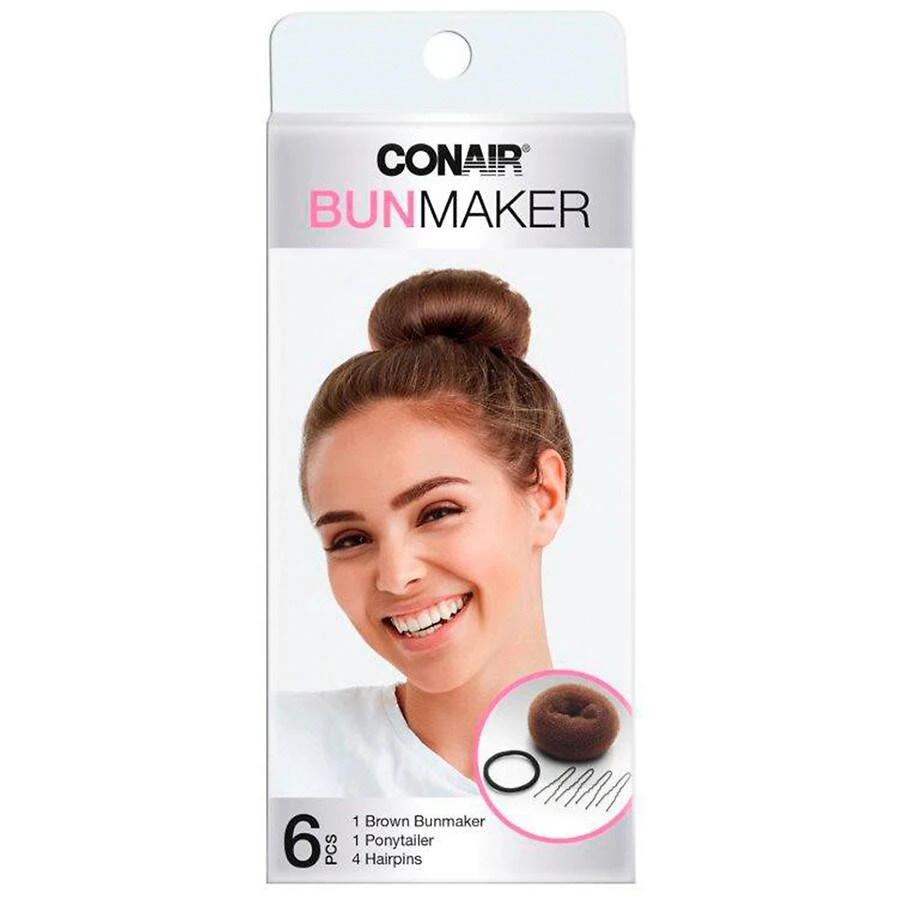 Conair 6 Piece Bun Maker Kit 3