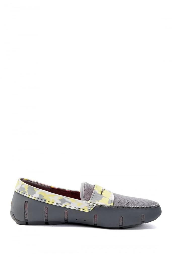 Swims Penny Loafer Camo Grey & Lime 2