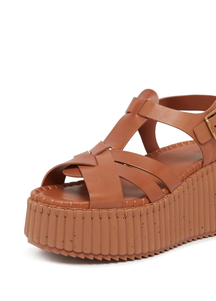 Chloé Nama wedge sandals 6