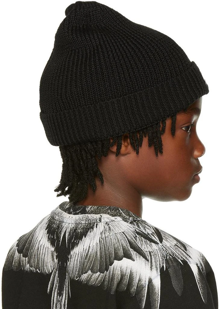 Marcelo Burlon Kids Black Cross Beanie 3