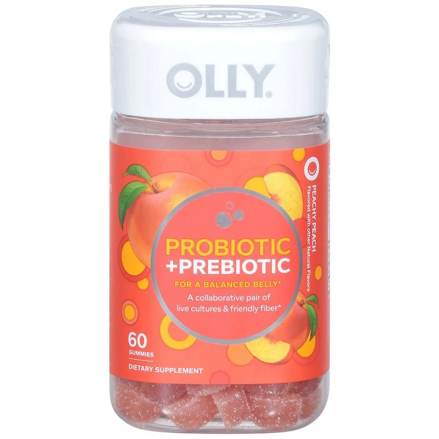 OLLY Probiotic + Prebiotic Peachy Peach 1