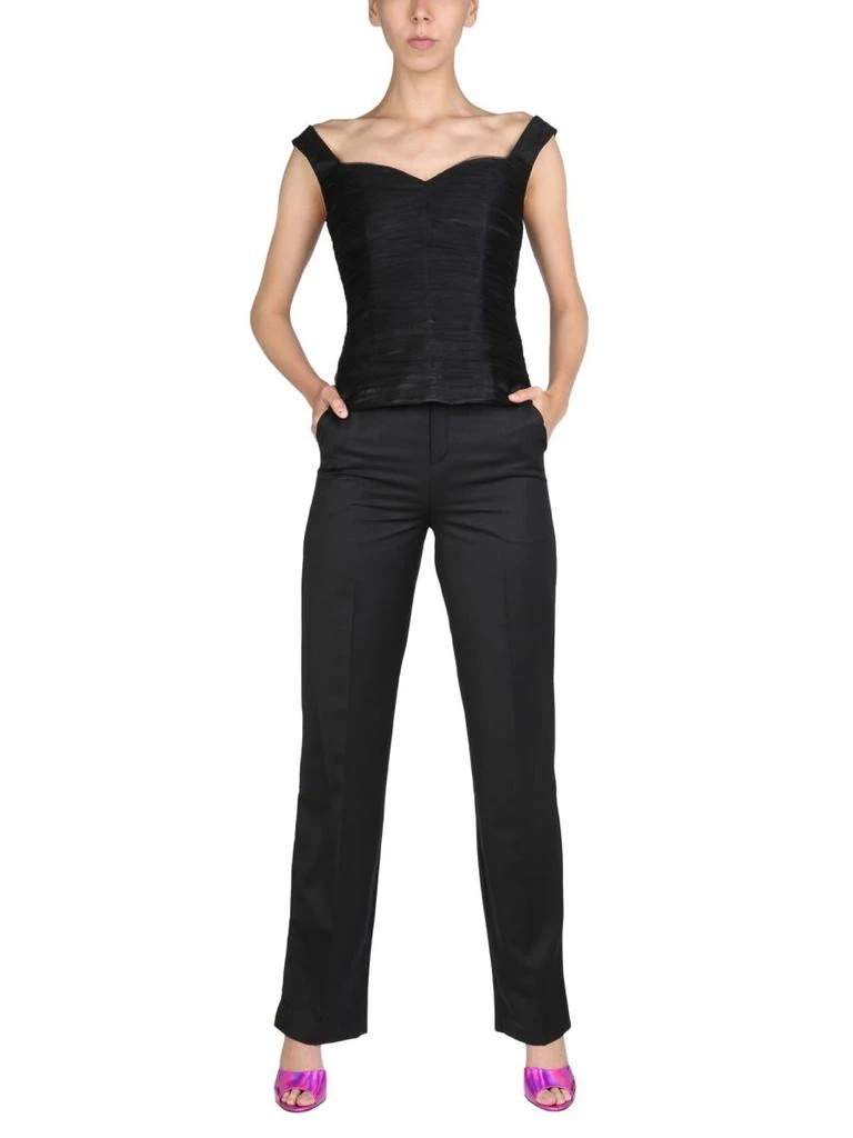 Anouki ANOUKI Straight Leg Pleat Detailed Pants 4