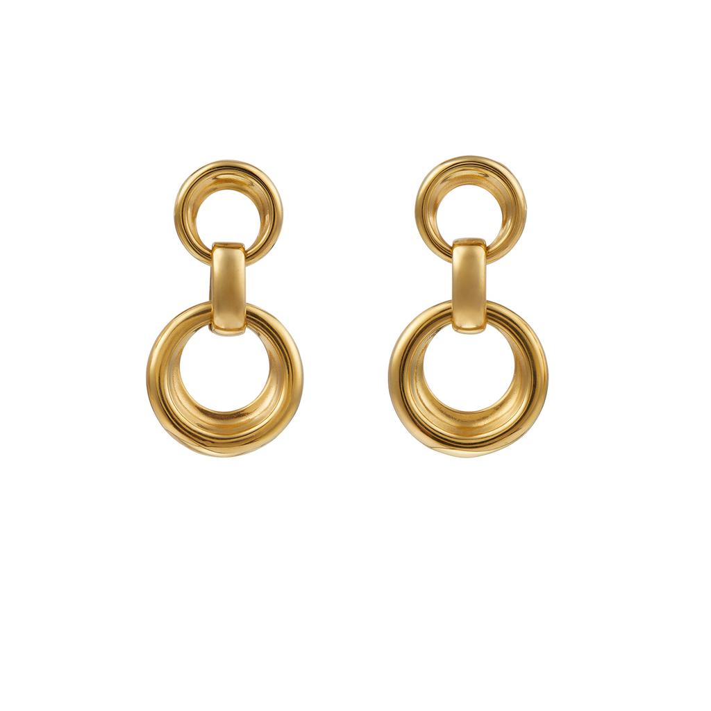 Orelia LUXE LUXE Statement Knocker Earrings