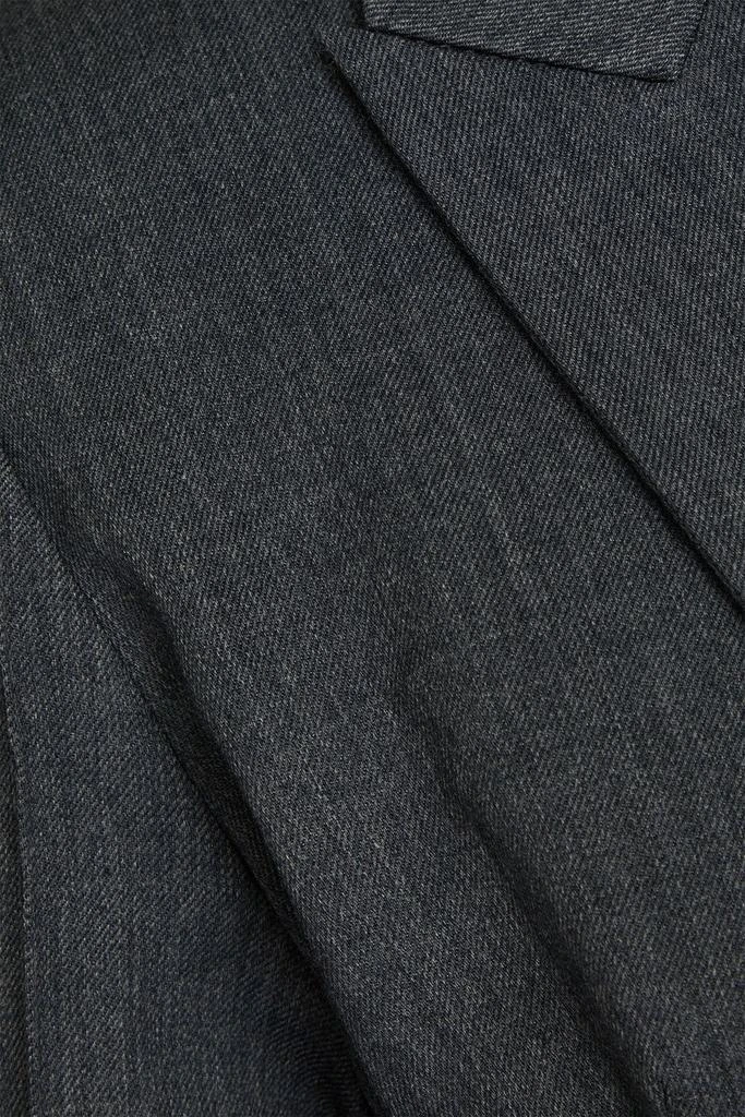 Huishan Zhang Lucas wool-blend twill blazer 4