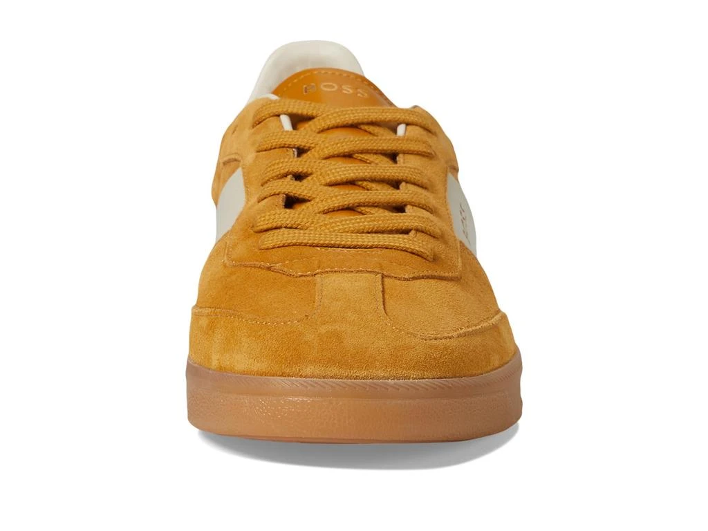 Hugo Boss Suede Leather Block Low Profile Sneakers 6