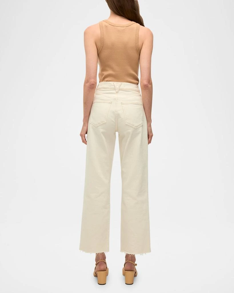 VERONICA BEARD Birke Ribbed Scoop-Neck Tank Top 3