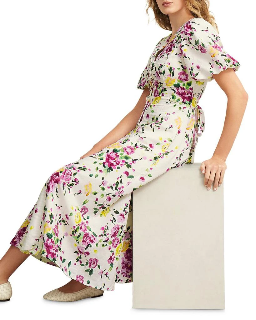 HOBBS LONDON Taylor Linen Blend Dress 6