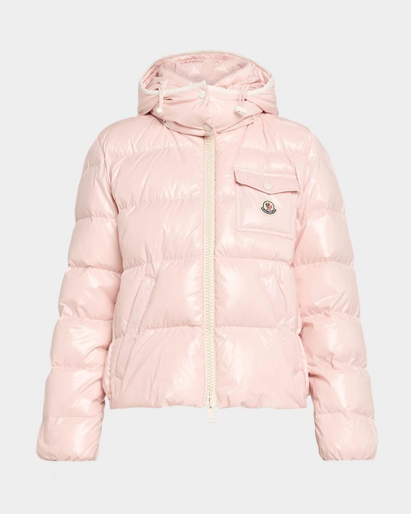 Moncler Andro Hooded Short Down Jacket