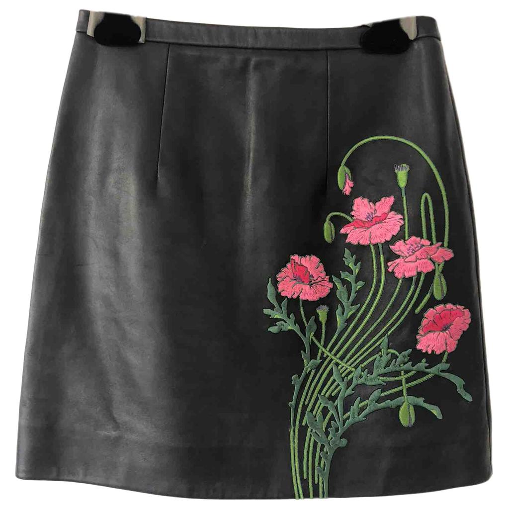 Christopher Kane Christopher Kane Leather mini skirt