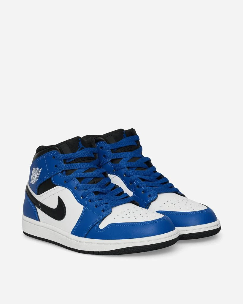Jordan Air Jordan 1 Mid Sneakers Game Royal / White / Black 2