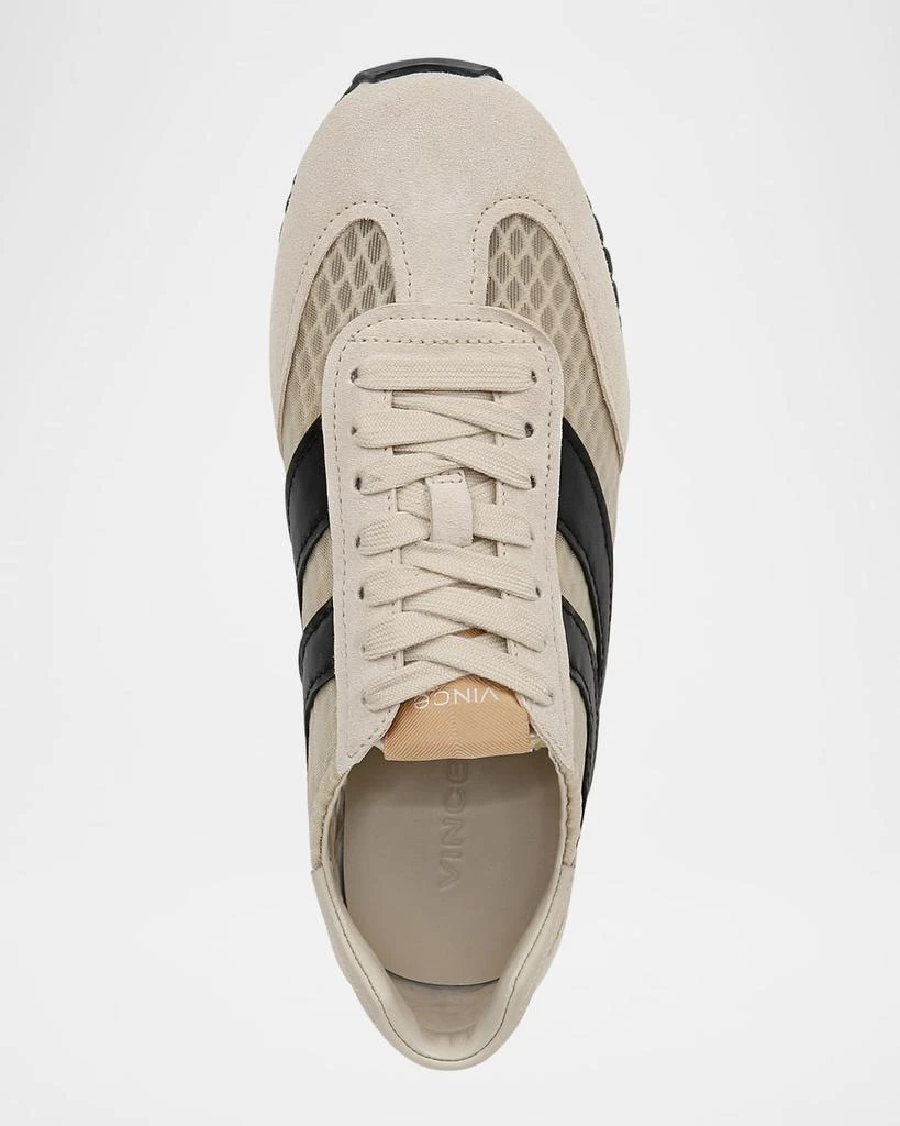 Vince Oasis Net Leather Low-Top Sneakers 5