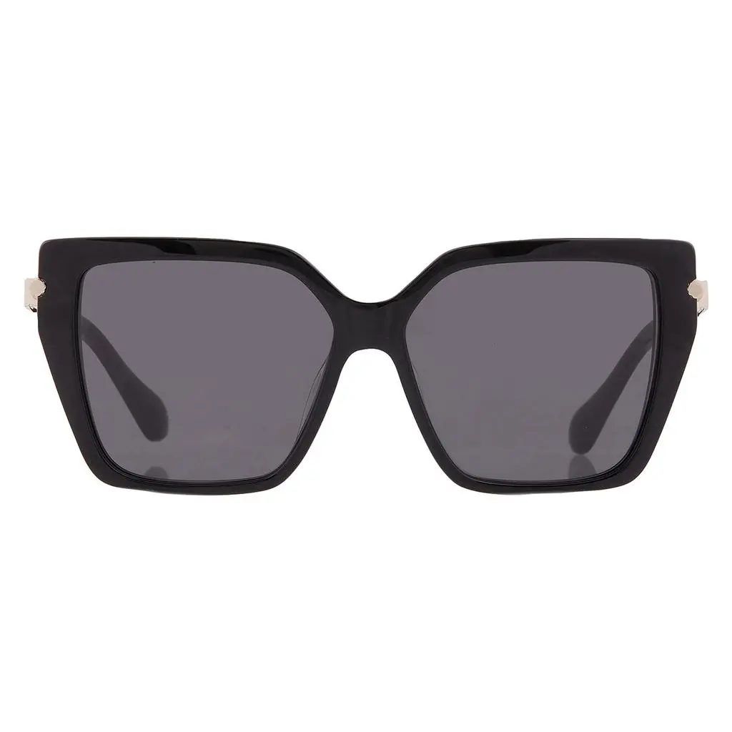 Salvatore Ferragamo Dark Grey Butterfly Ladies Sunglasses SF1106S 001 57