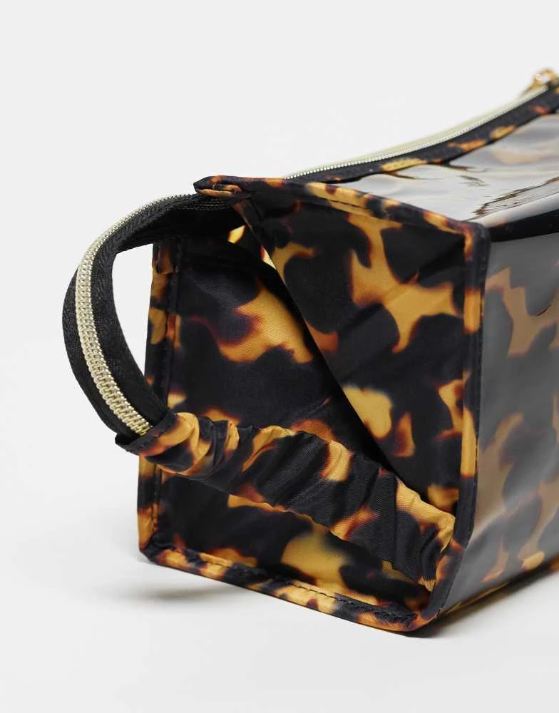 Flat Lay Company The Flat Lay Co. x ASOS EXCLUSIVE Jelly Box Bag in Tortoise Shell 4