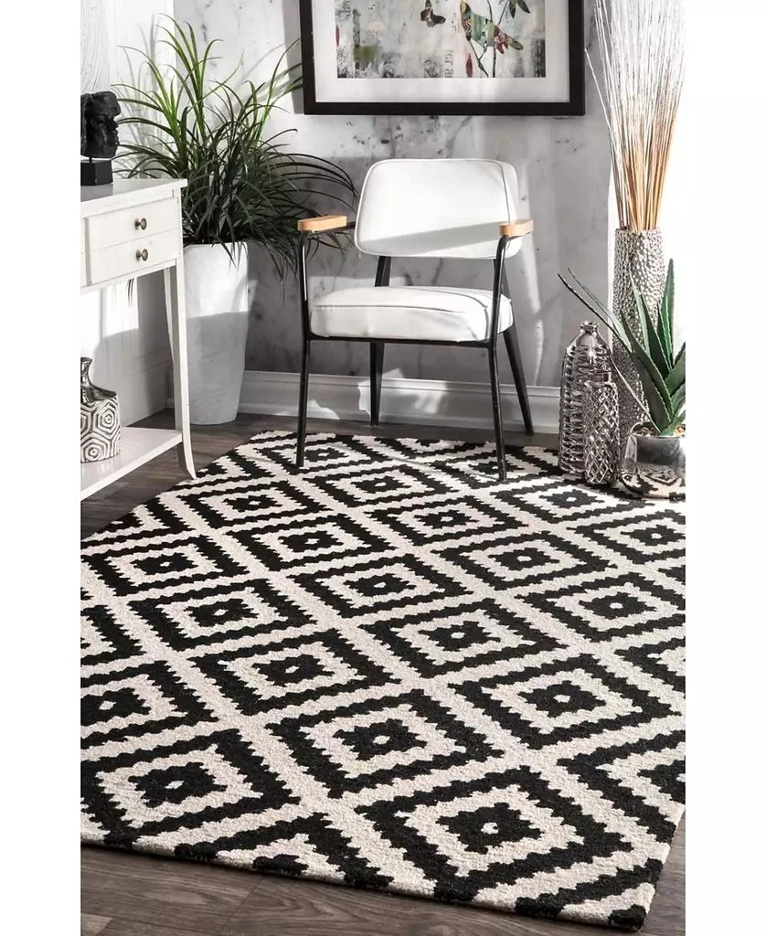 nuLOOM Harmony Contemporary Kellee 5' x 8' Area Rug 2