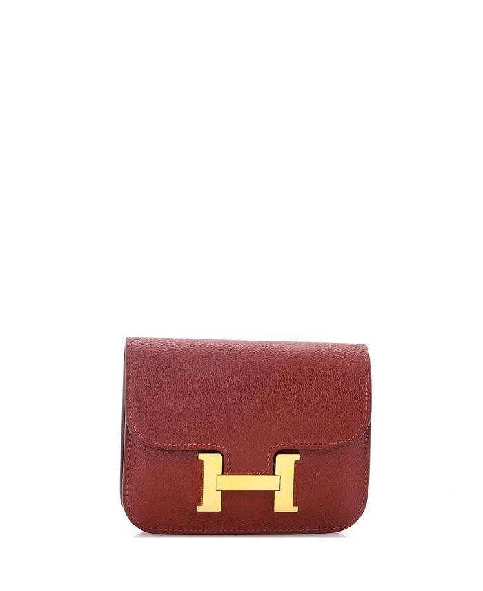 Pre-Owned HERMÈS Constance Slim Wallet Evercolor