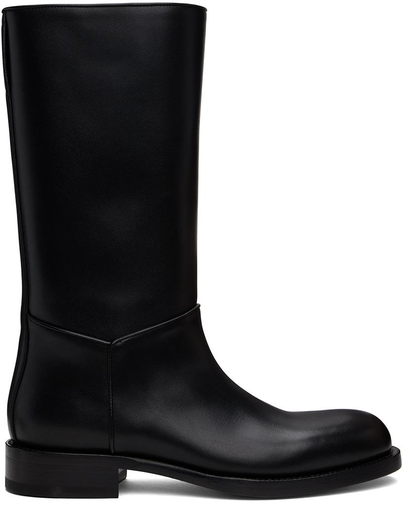 ロングブーツ The Row Billie leather over-the-knee boots Billie leather over-the-knee boots in brown - The Row