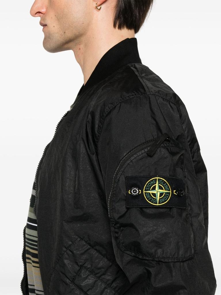 Stone Island STONE ISLAND - Bomber With Logo