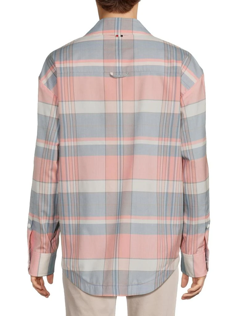Thom Browne Checked Wool Shirt 2