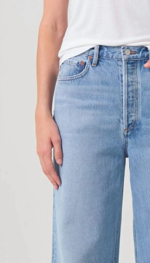 AGOLDE Agolde - Dame High Rise Wide Leg Jeans 2