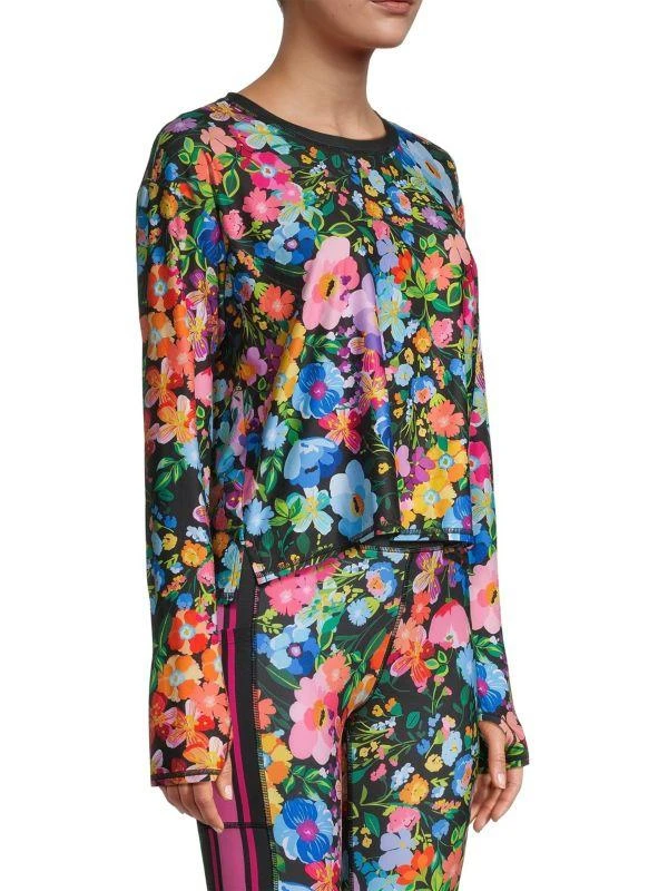 Johnny Was Wild Bloom Floral Long-Sleeve T-Shirt 3