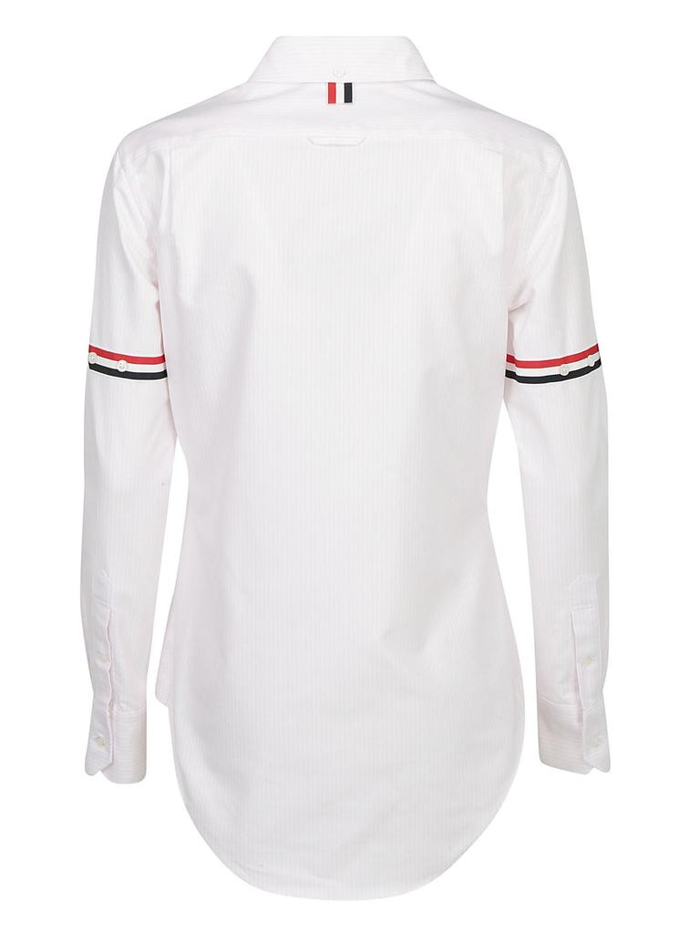 Thom Browne Thom Browne Long-Sleeved Striped Shirt