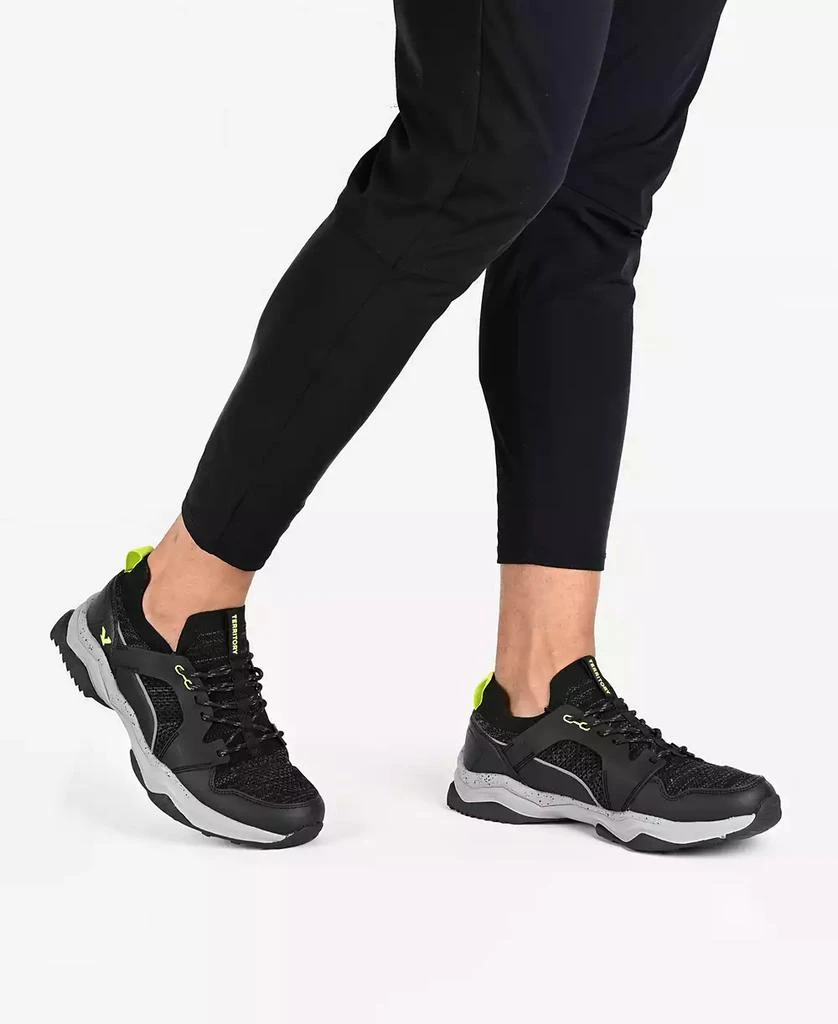 Territory Men's Yosemite Water-resistant Knit Trail Sneakers 6