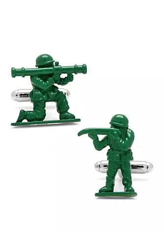 Cufflinks Inc. Green Army Men Cufflinks