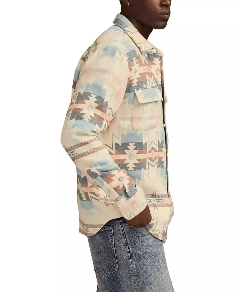 Lucky Brand Men
s Jacquard Utility Shirt 3