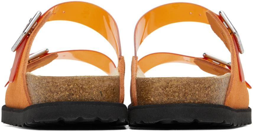 Birkenstock Orange 1774 Arizona PVC Milky Sandals 2