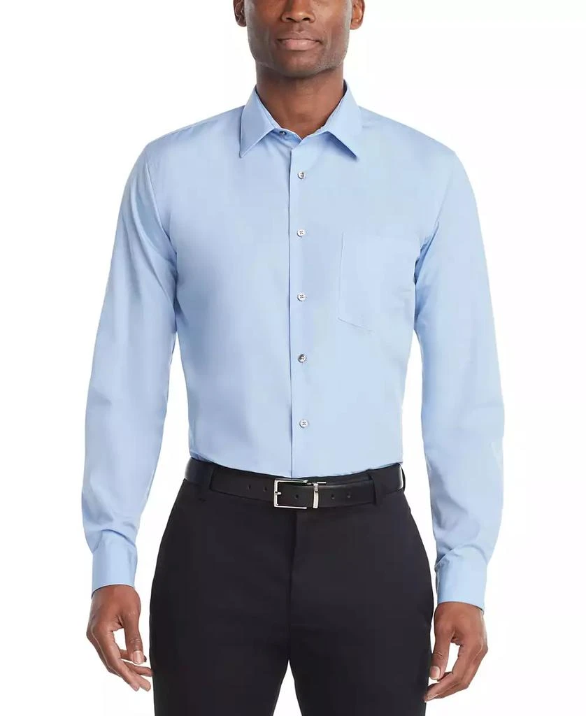 Van Heusen Men's Classic-Fit Point Collar Poplin Dress Shirt 2