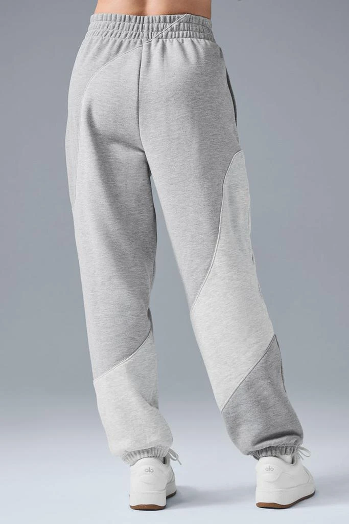 Alo Make Waves Sweatpant - Italian Plum Tonal 3