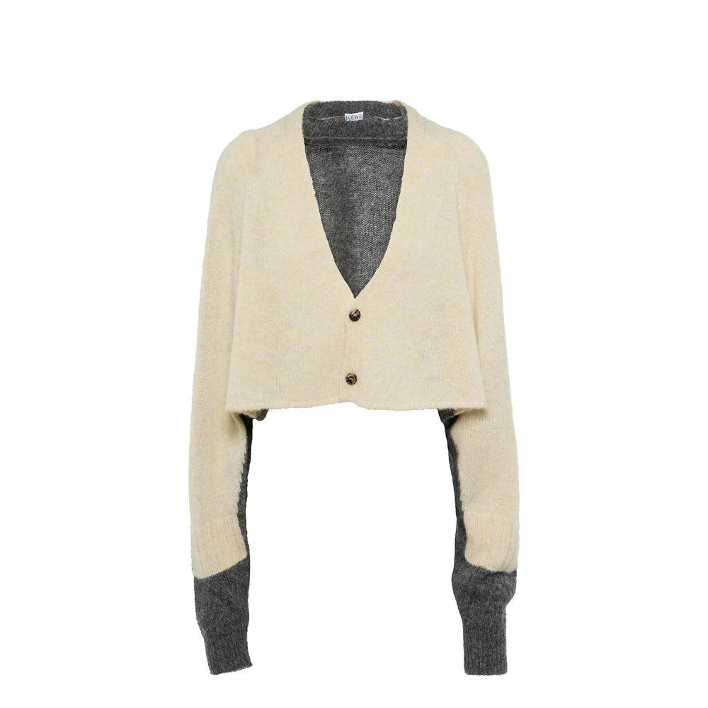 Loewe Cropped Wool Women's Cardigan 1
