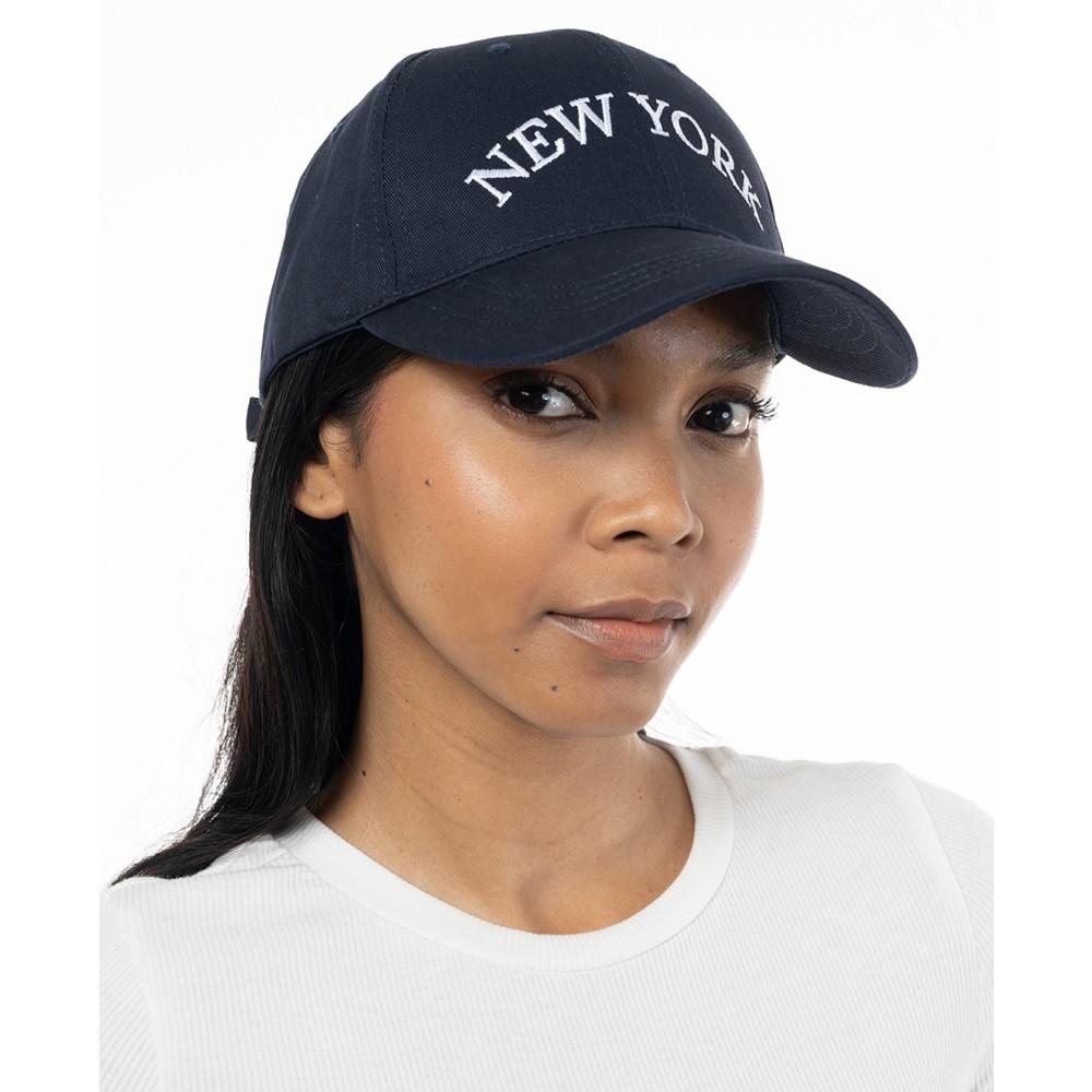 On 34th Women's Cotton Conversational Baseball Cap, Created for Macy's