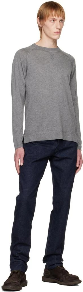 Officine Générale Gray Nate Sweater 4