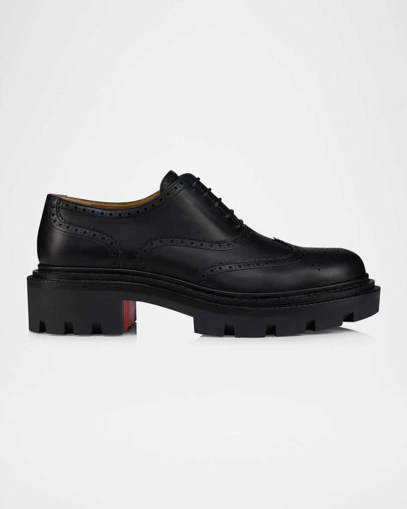 Christian Louboutin Cortomale leather Derby shoes - Dress  display picture 1