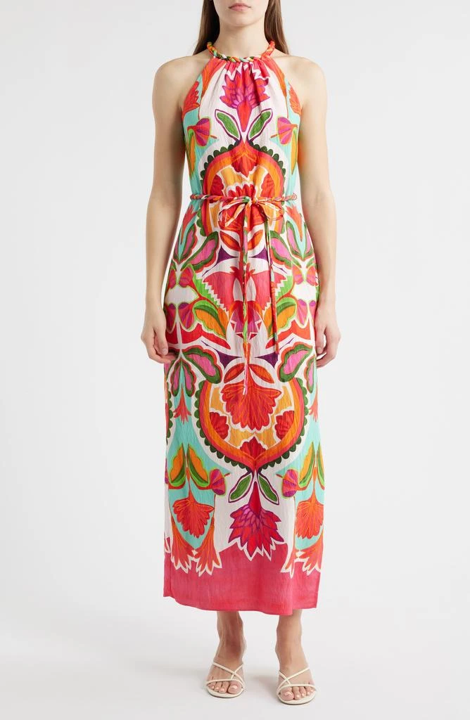 Vince Camuto Day Crepe Midi Dress