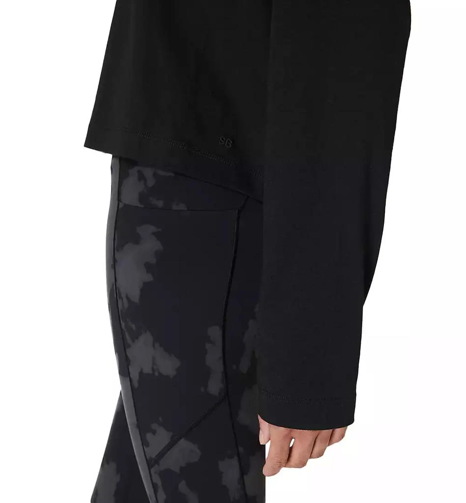 SWEATY BETTY Women's Essential Cropped Long-Sleeve Tee 4