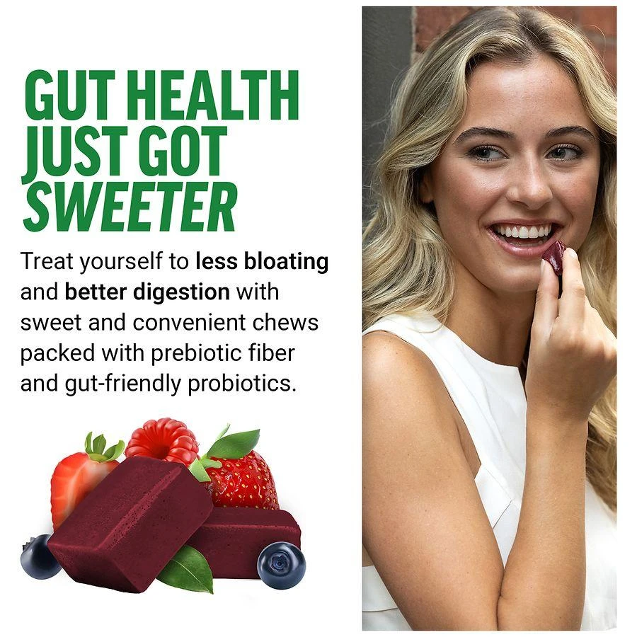 Force Factor Smarter Greens Soft Chews Summer Berry 8