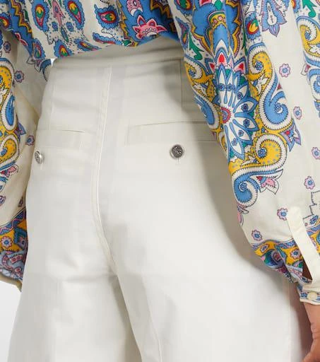 ETRO Cotton-blend shorts 5