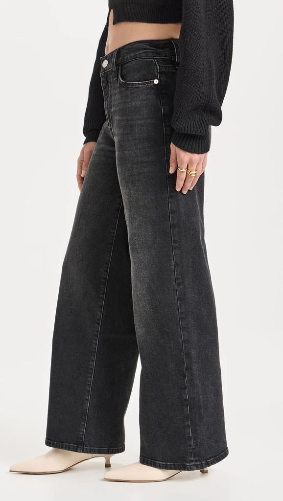 FRAME Petite Le Pixie Slim Palazzo Jeans 3