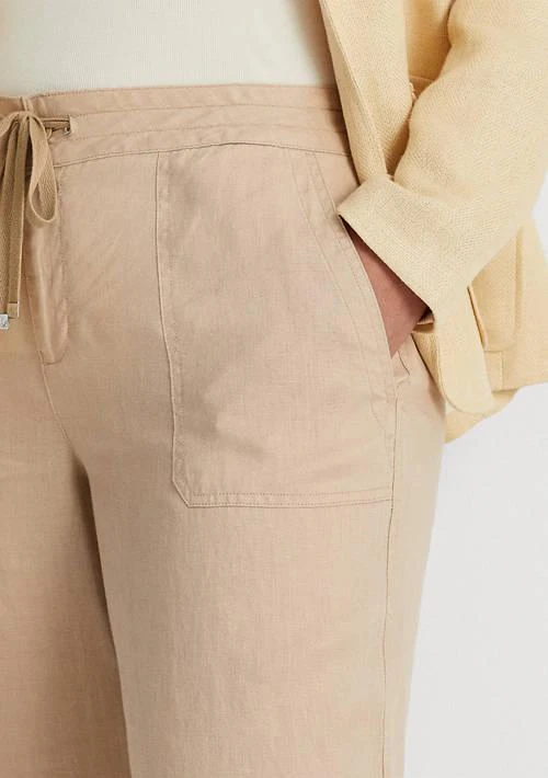 Ralph Lauren Ralph Lauren Plus Size Linen Wide Leg Pants 3