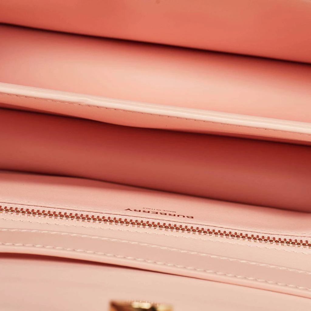 Burberry Burberry Peach Pink Leather Small TB Shoulder Bag 7