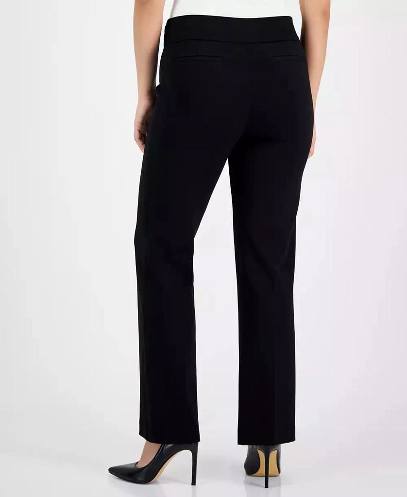 AK Anne Klein Petite Pull-On Side-Tab Trousers 2