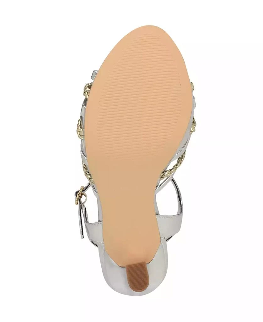 Nine West Women's Waser Strappy Platform Stiletto Sandals 5