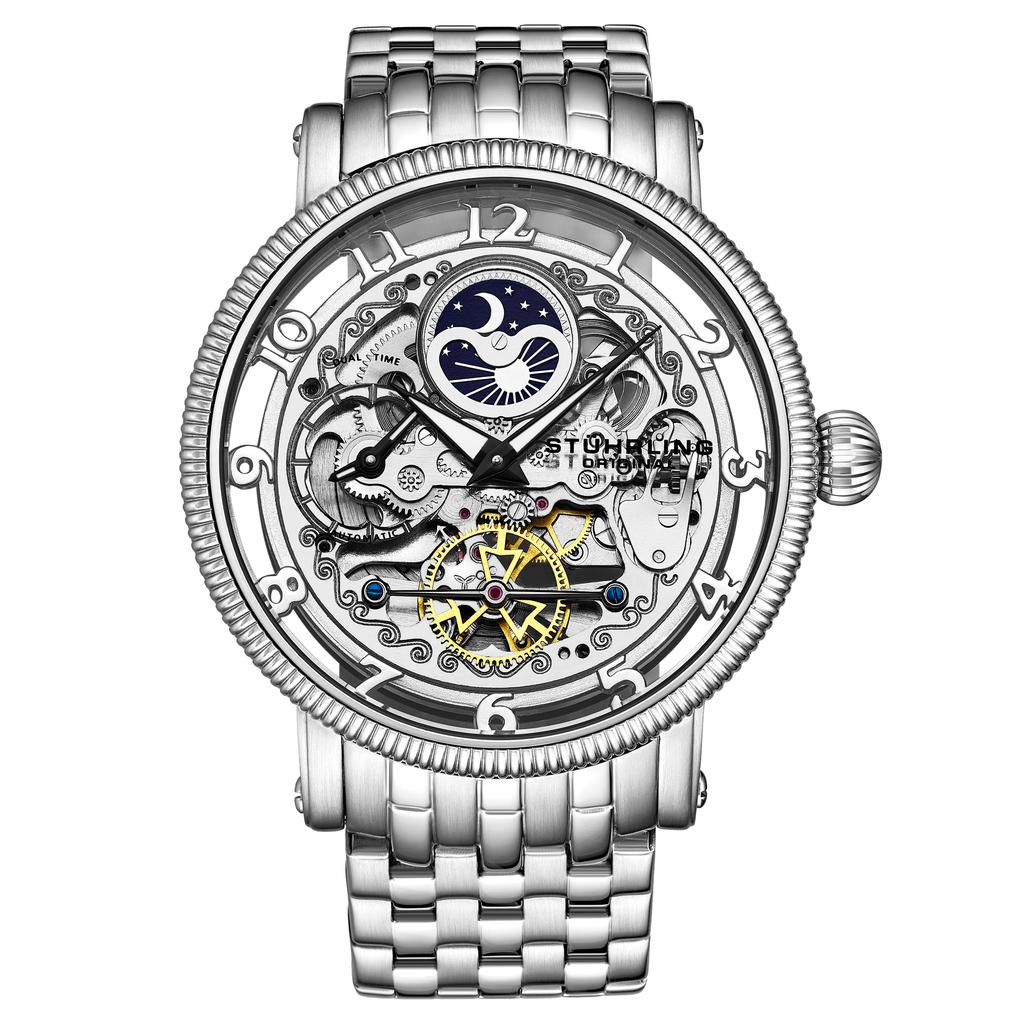 Stuhrling Original Special Reserve 3922 and 3923 Automatic 48mm Skeleton