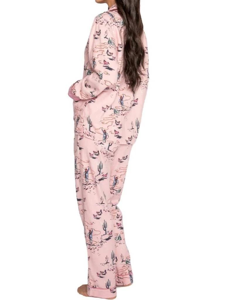 PJ Salvage Pj Salvage - Wild Heart Cowboy Flannels Pajama Set 3